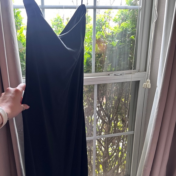 Gap Modern Strapless Split-Hem Midi Dress L - Picture 4 of 4